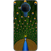 Чехол BoxFace Nokia 5.4 Peacocks Tail