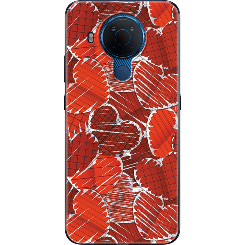 Чехол BoxFace Nokia 5.4 Heart Strings