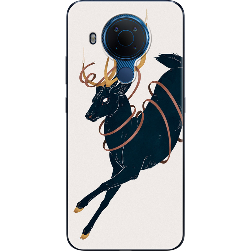 Чехол BoxFace Nokia 5.4 Black Deer