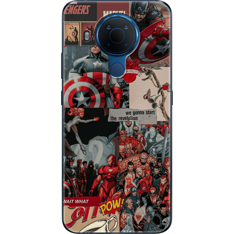 Чехол BoxFace Nokia 5.4 Marvel Avengers