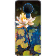 Чехол BoxFace Nokia 5.4 Waterlily