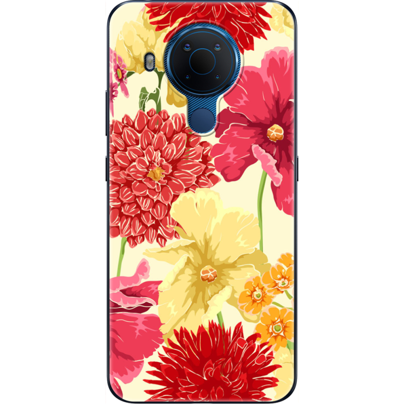 Чехол BoxFace Nokia 5.4 Flower Bed