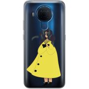 Прозрачный чехол BoxFace Nokia 5.4 Just a Girl