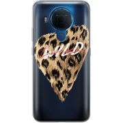 Прозрачный чехол BoxFace Nokia 5.4 Wild Love