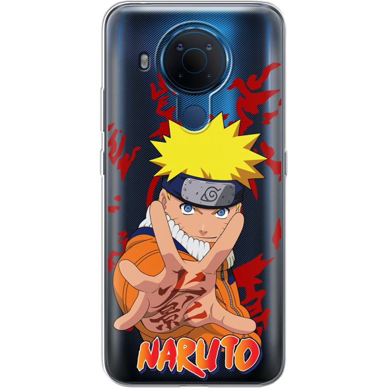 Прозрачный чехол BoxFace Nokia 5.4 Naruto