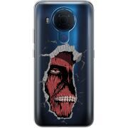 Прозрачный чехол BoxFace Nokia 5.4 Нападение Титана