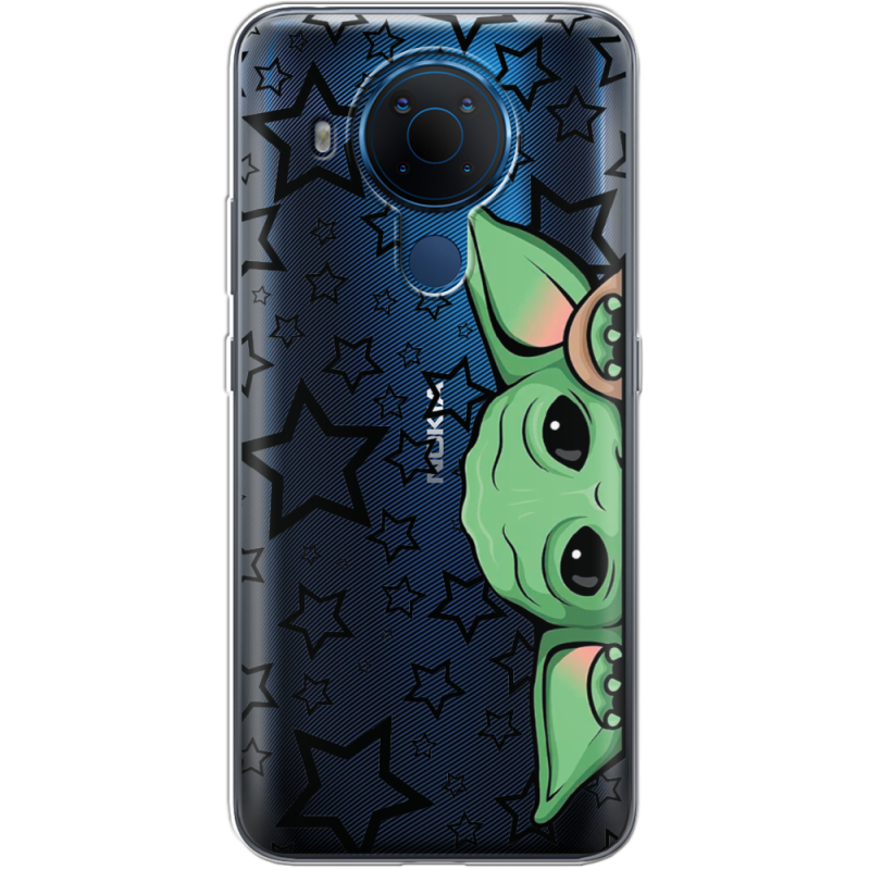 Прозрачный чехол BoxFace Nokia 5.4 Baby Yoda