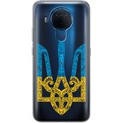 Прозрачный чехол BoxFace Nokia 5.4 Gold Trident