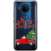 Прозрачный чехол BoxFace Nokia 5.4 Holiday Car