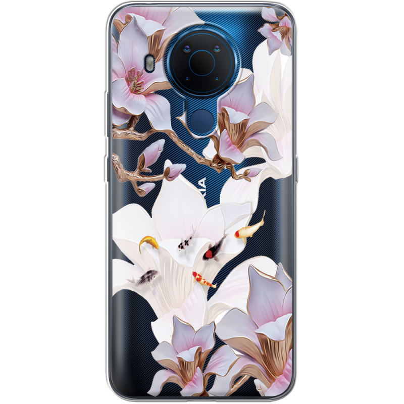 Прозрачный чехол BoxFace Nokia 5.4 Chinese Magnolia