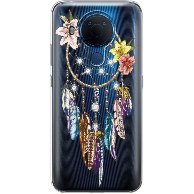 Чехол со стразами Nokia 5.4 Dreamcatcher