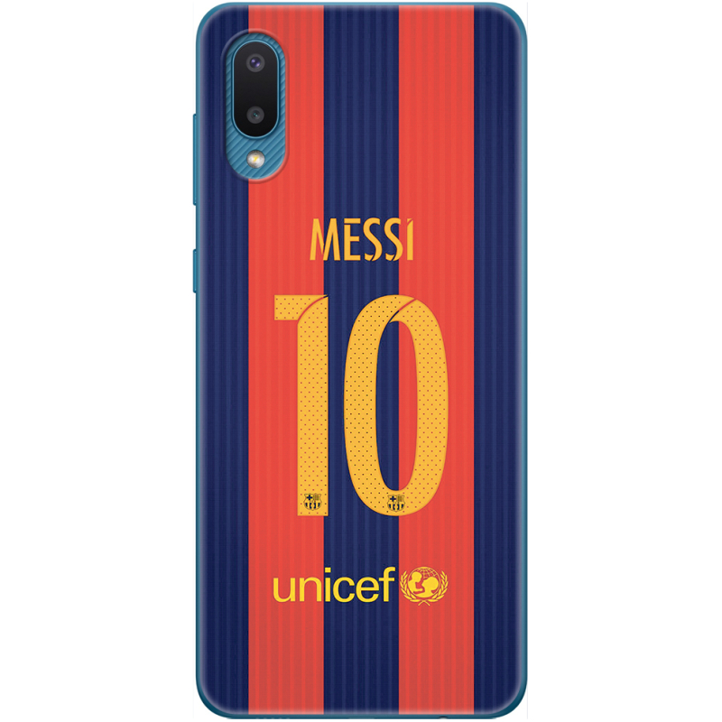 Чехол BoxFace Samsung A022 Galaxy A02 Messi 10