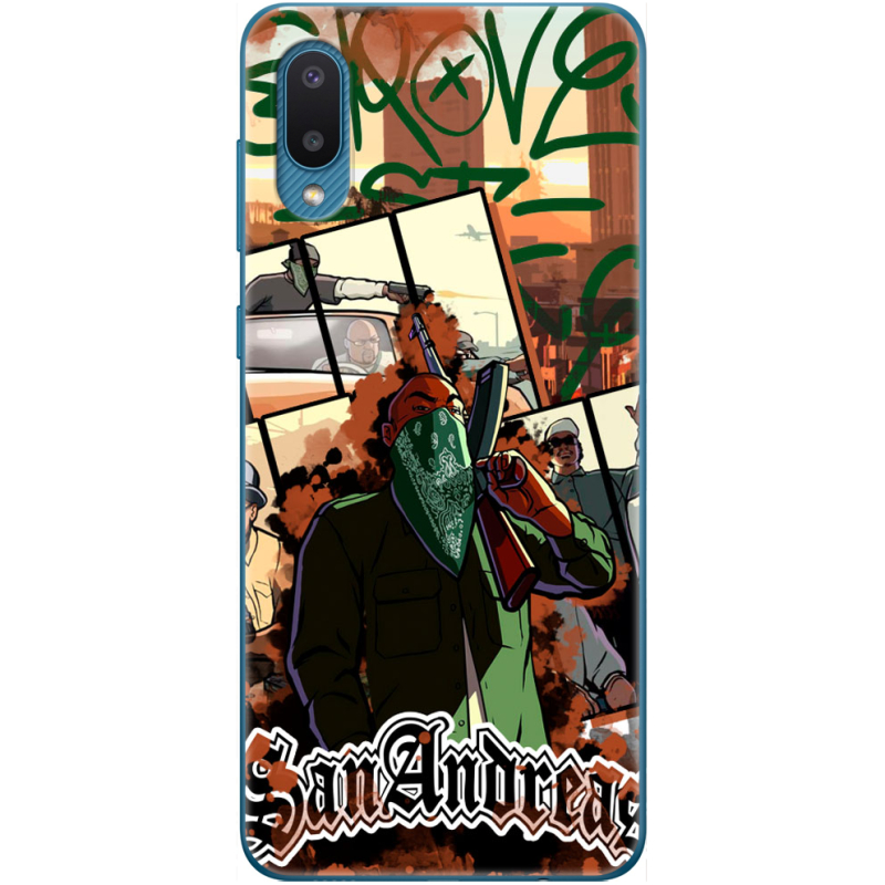 Чехол BoxFace Samsung A022 Galaxy A02 GTA San Andreas