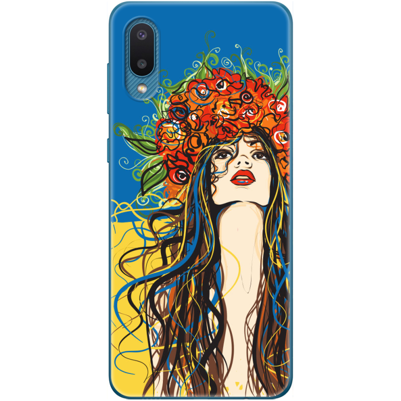 Чехол BoxFace Samsung A022 Galaxy A02 Ukraine Girl