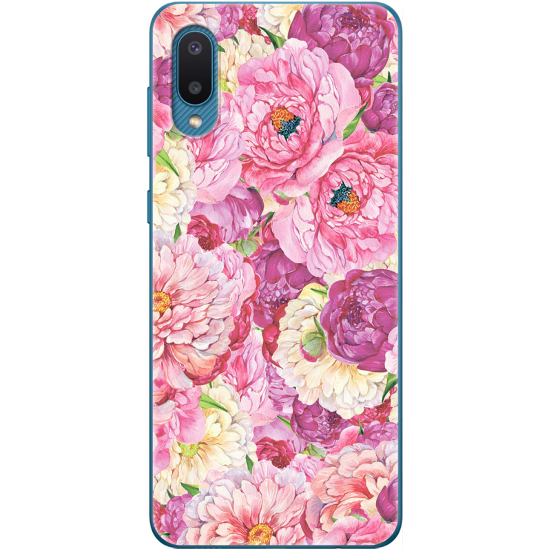 Чехол BoxFace Samsung A022 Galaxy A02 Pink Peonies