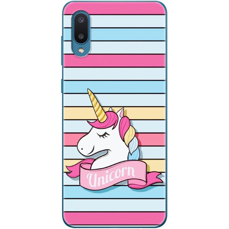 Чехол BoxFace Samsung A022 Galaxy A02 Unicorn