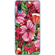 Чехол BoxFace Samsung A022 Galaxy A02 Tropical Flowers