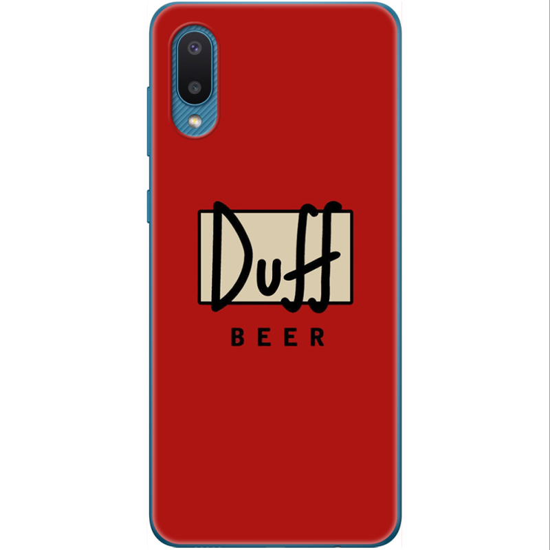 Чехол BoxFace Samsung A022 Galaxy A02 Duff beer