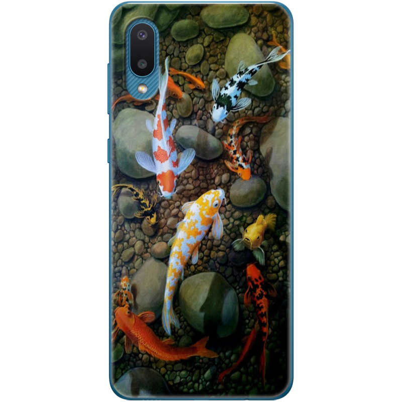 Чехол BoxFace Samsung A022 Galaxy A02 Underwater Koi