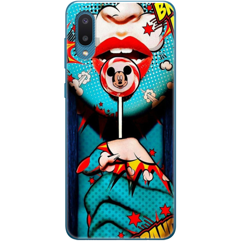 Чехол BoxFace Samsung A022 Galaxy A02 Girl Pop Art