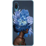 Чехол BoxFace Samsung A022 Galaxy A02 Exquisite Blue Flowers