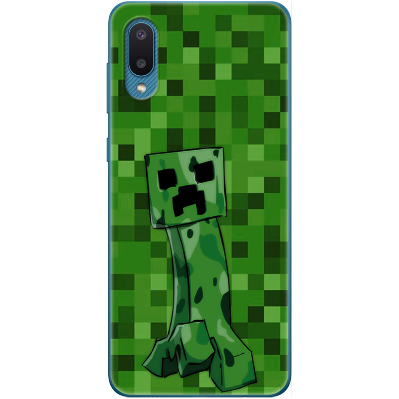 Чехол BoxFace Samsung A022 Galaxy A02 Minecraft Creeper