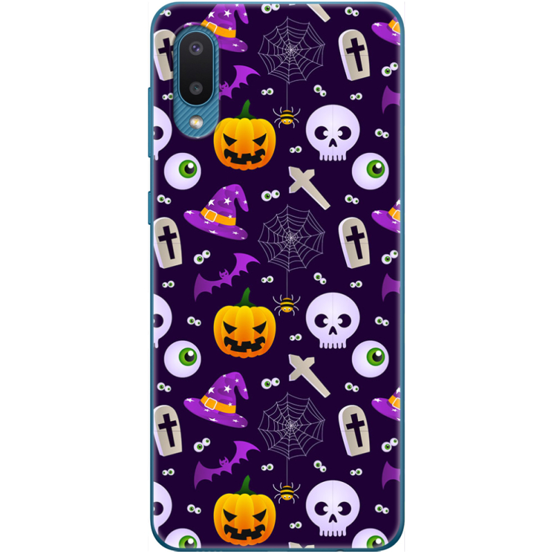 Чехол BoxFace Samsung A022 Galaxy A02 Halloween Purple Mood