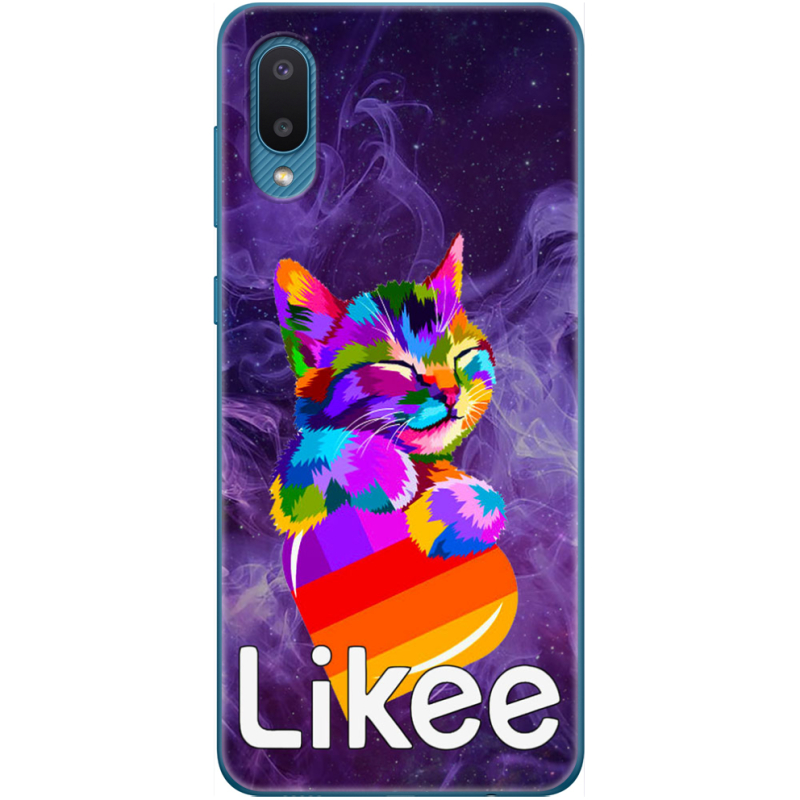 Чехол BoxFace Samsung A022 Galaxy A02 Likee Cat