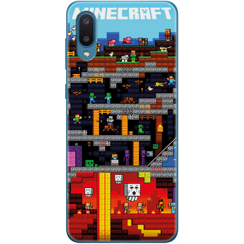 Чехол BoxFace Samsung A022 Galaxy A02 Minecraft Lode Runner