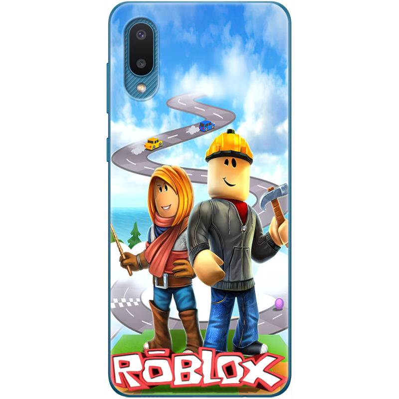 Чехол BoxFace Samsung A022 Galaxy A02 Roblox Білдерман