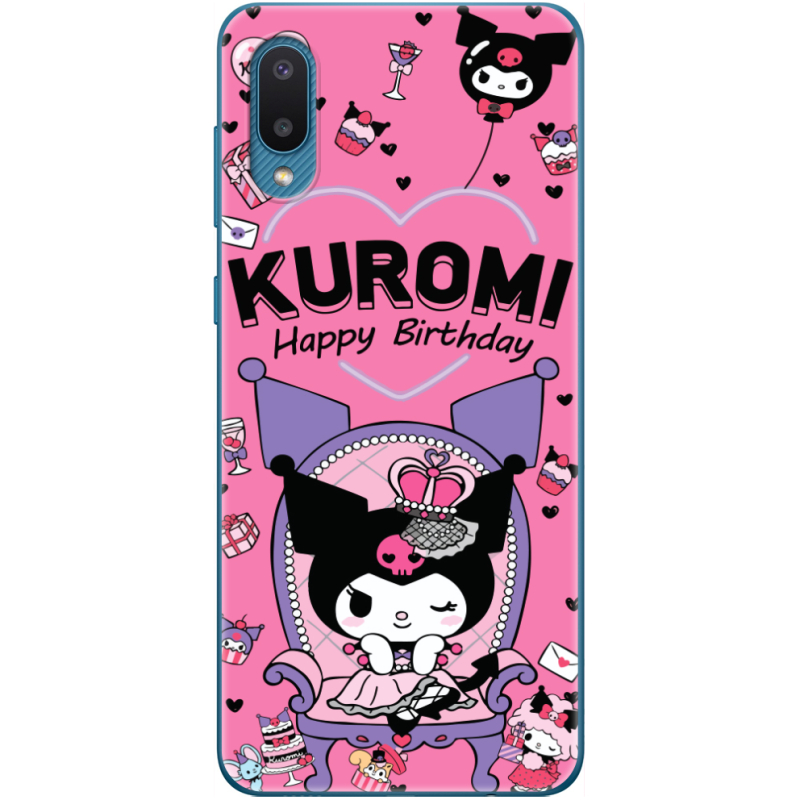 Чехол BoxFace Samsung A022 Galaxy A02 День народження Kuromi