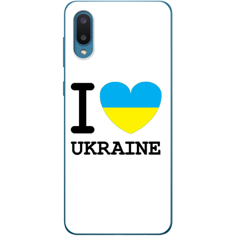 Чехол BoxFace Samsung A022 Galaxy A02 I love Ukraine