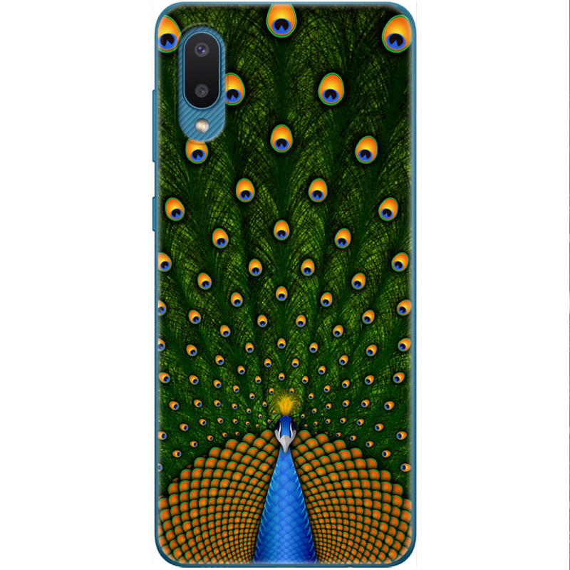 Чехол BoxFace Samsung A022 Galaxy A02 Peacocks Tail