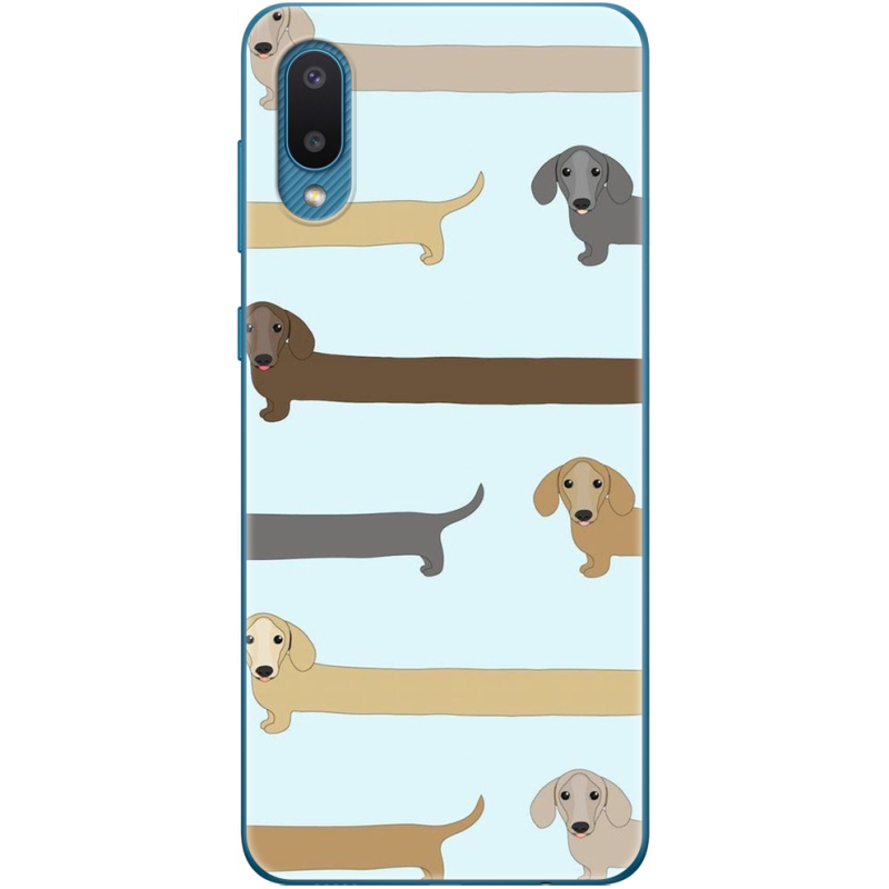 Чехол BoxFace Samsung A022 Galaxy A02 Dachshund