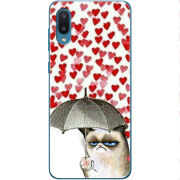 Чехол BoxFace Samsung A022 Galaxy A02 Raining Hearts