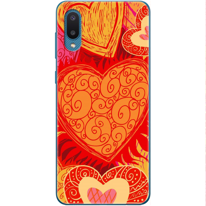 Чехол BoxFace Samsung A022 Galaxy A02 Warm Hearts