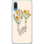 Чехол BoxFace Samsung A022 Galaxy A02 Flower Hands