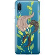 Прозрачный чехол BoxFace Samsung A022 Galaxy A02 Cute Mermaid