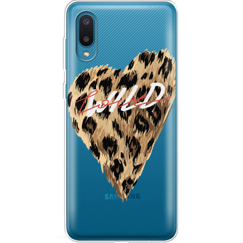 Прозрачный чехол BoxFace Samsung A022 Galaxy A02 Wild Love