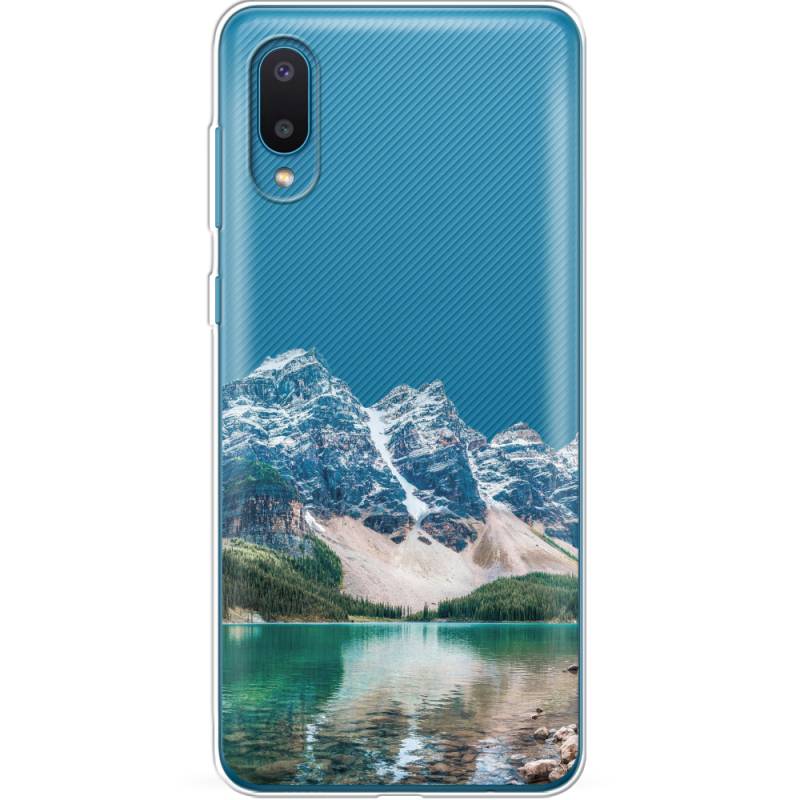Прозрачный чехол BoxFace Samsung A022 Galaxy A02 Blue Mountain