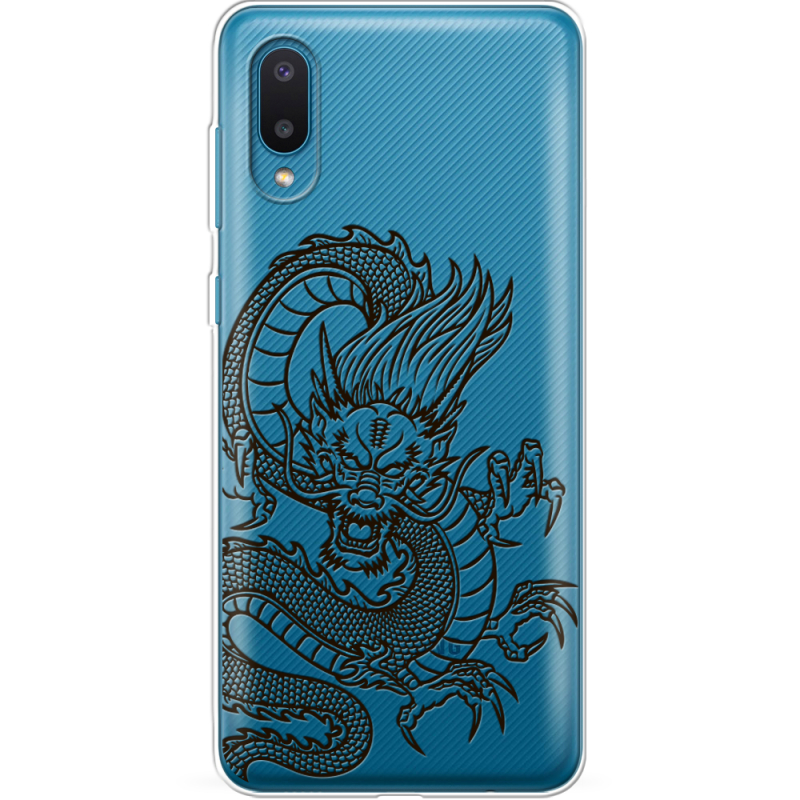 Прозрачный чехол BoxFace Samsung A022 Galaxy A02 Chinese Dragon