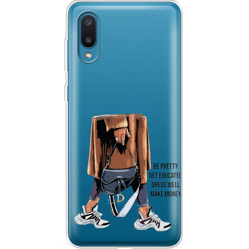 Прозрачный чехол BoxFace Samsung A022 Galaxy A02 Motivation