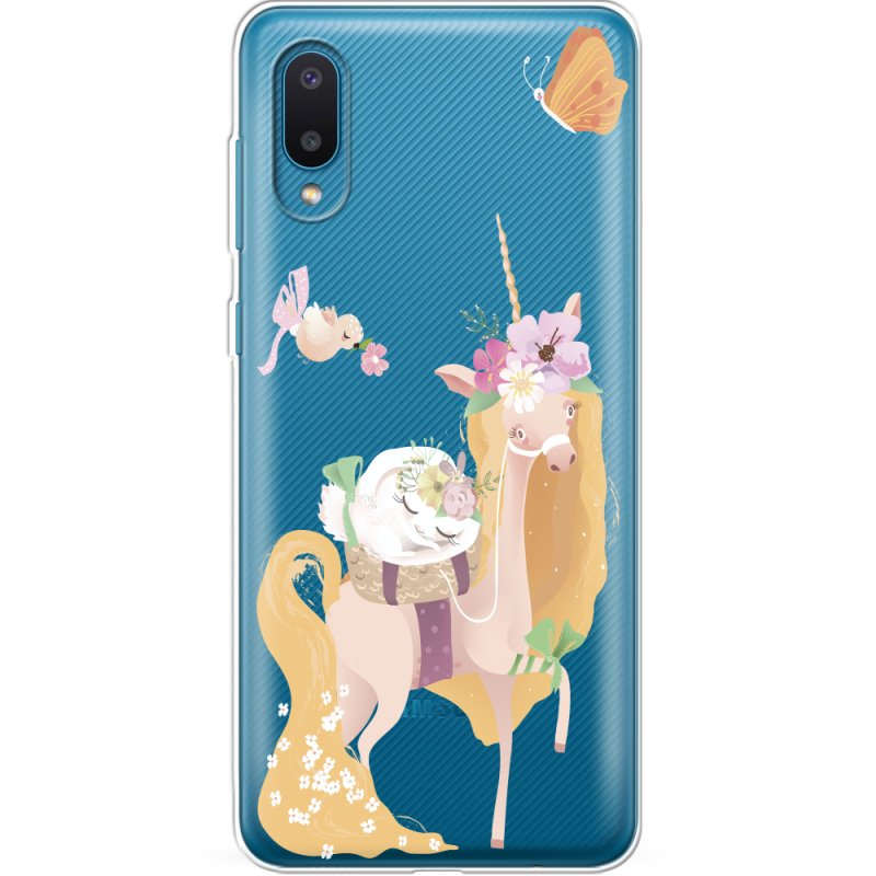 Прозрачный чехол BoxFace Samsung A022 Galaxy A02 Uni Blonde