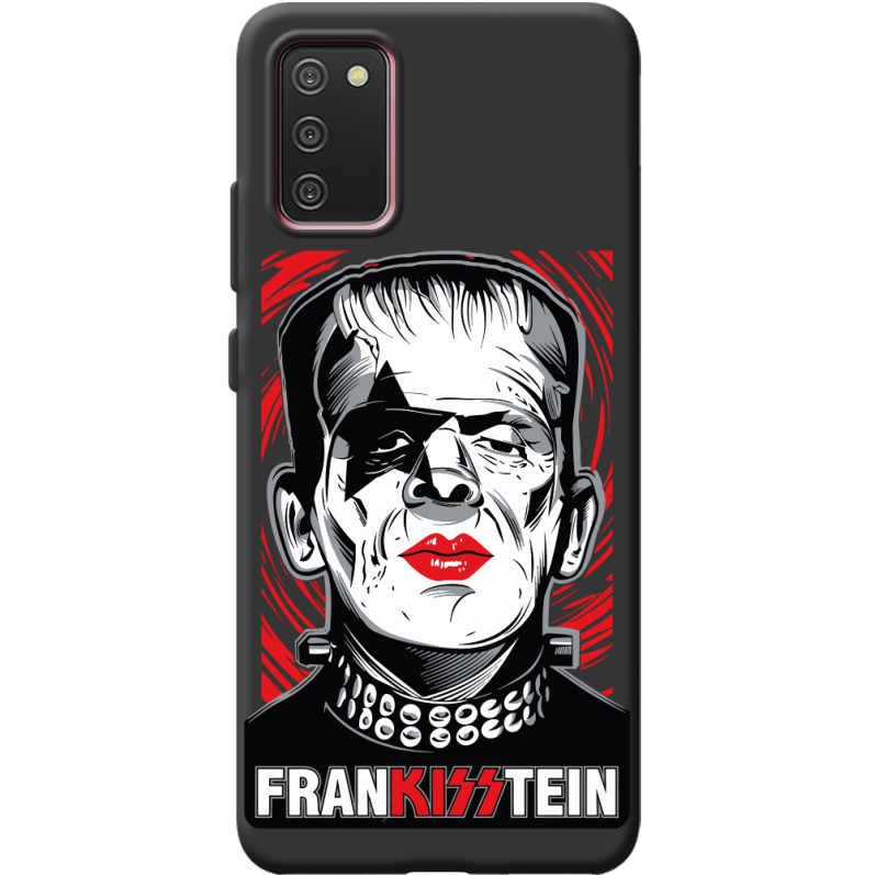 Черный чехол BoxFace Samsung A025 Galaxy A02S Frankisstein