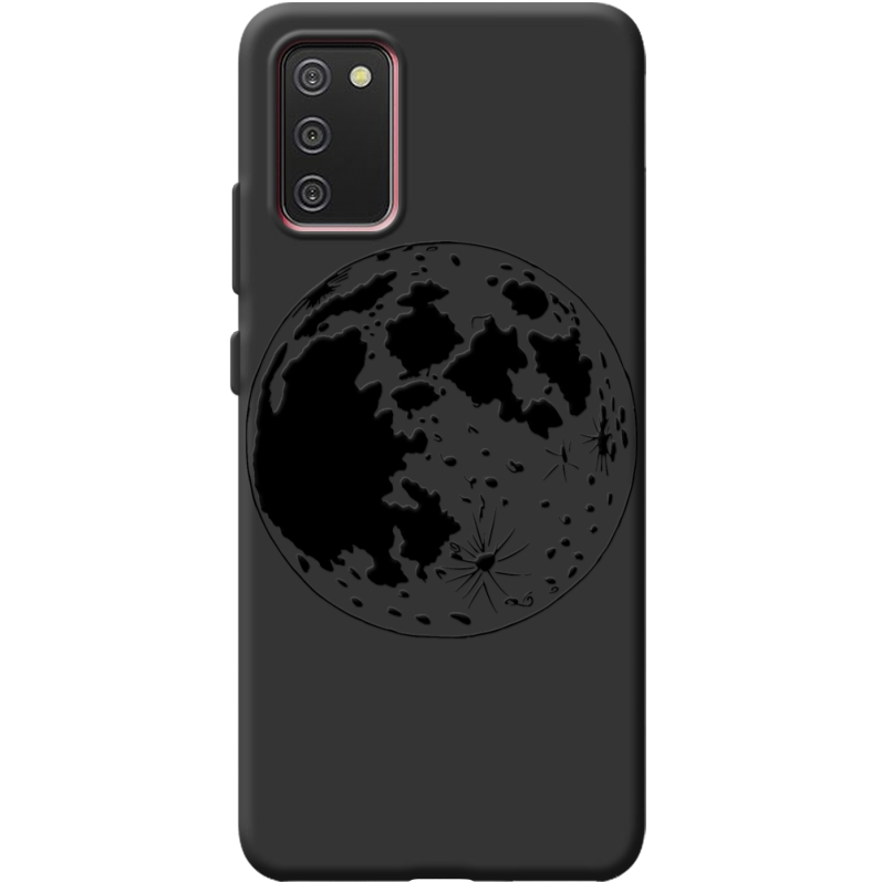 Черный чехол BoxFace Samsung A025 Galaxy A02S Planet