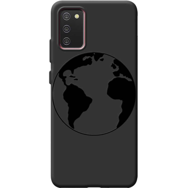 Черный чехол BoxFace Samsung A025 Galaxy A02S Earth