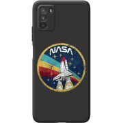 Черный чехол BoxFace Poco M3 NASA