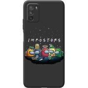 Черный чехол BoxFace Poco M3 Among Us Impostors