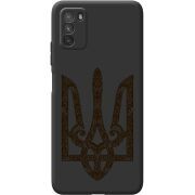 Черный чехол BoxFace Poco M3 Ukrainian Trident