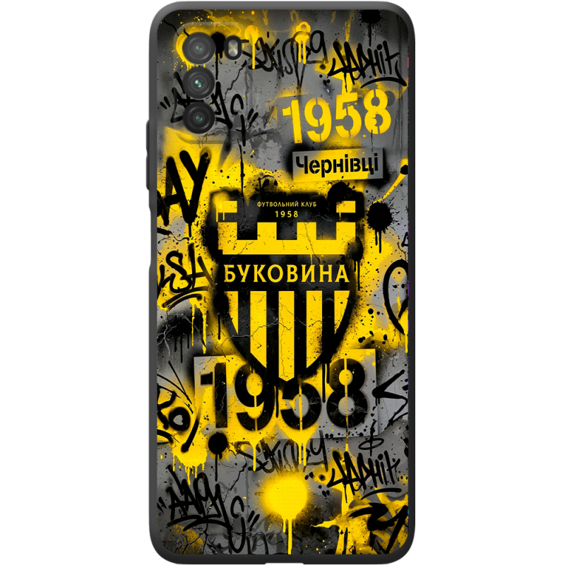 Черный чехол BoxFace Poco M3 
